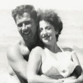 John Madott with his wife, Francesca